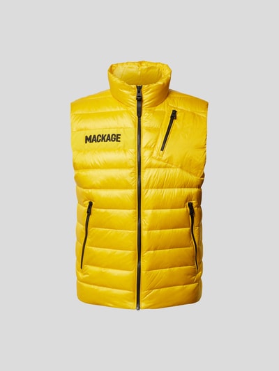 Mackage Daunenweste mit Stehkragen Hellgelb meliert 2