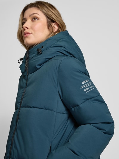 ECOALF Steppjacke mit Zweiwege-Reißverschluss Modell 'IPALALF' Petrol 3