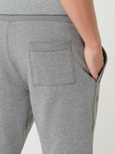 Superdry Sweatshorts met logo Grafiet gemêleerd - 3