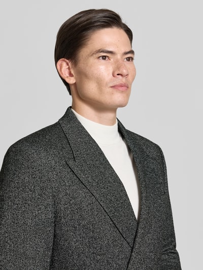 MCNEAL Marynarka o kroju slim fit z kieszeniami z patką Czarny 3