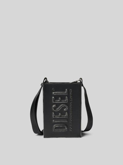 Diesel Crossbody Bag in Leder-Optik Black 2