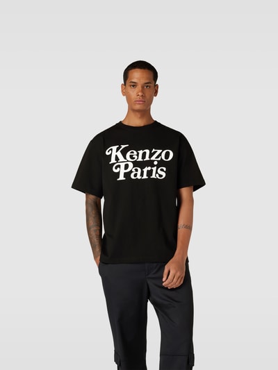 Kenzo T-Shirt aus reiner Baumwolle Black 4