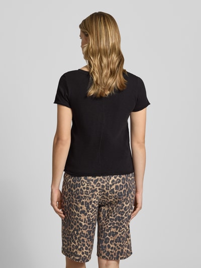 Marc O'Polo DENIM Boxy Fit T-Shirt aus reiner Baumwolle Black 5