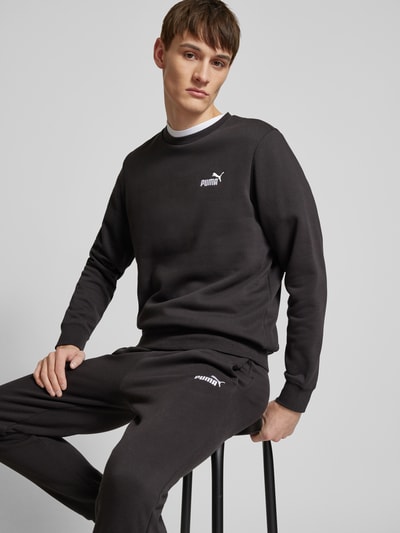 PUMA PERFORMANCE Bluza z wyhaftowanym logo Czarny 3