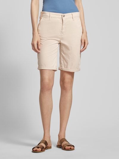 MAC Regular Fit Chino-Shorts mit Gürtelschlaufen Offwhite 4