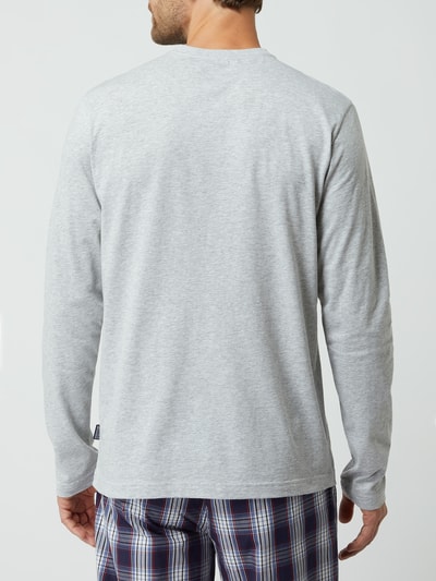 Jockey Longsleeve mit Rundhalsausschnitt Mittelgrau Melange 5