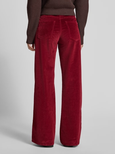 Brax Flared Cordhose mit französischen Eingrifftaschen Modell 'MAINE' Bordeaux 5