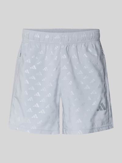 adidas Training Szorty o kroju regular fit z wzorem z logo na całej powierzchni model 'WE BRLO SHO' Średnioszary 2