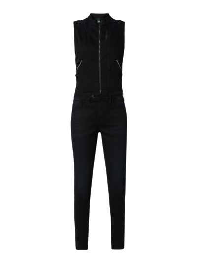 G-Star Raw Kombinezon o kroju slim fit z denimu  Ciemnoniebieski 2