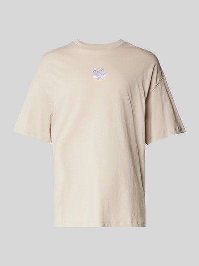Jack & Jones T-Shirt mit Label-Print Offwhite 2