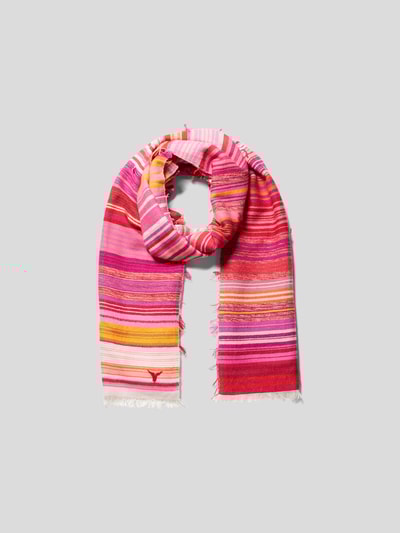 The Holy goat Schal aus Kaschmir Pink meliert 2