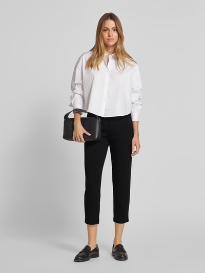 Christian Berg Woman Sweatpants mit Paspeltaschen am Gesäß Black 1