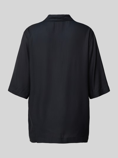 HUGO Pyjama-Oberteil aus Viskose mit Brusttasche Modell 'JADE' Black 3