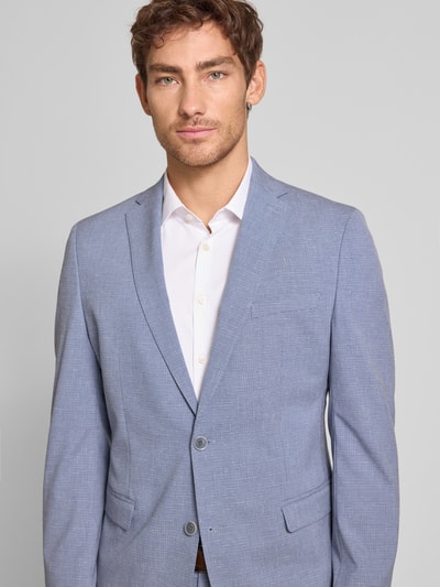 s.Oliver BLACK LABEL Slim Fit Sakko aus Viskose-Mix Hellblau 3
