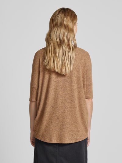 Soyaconcept Gebreide pullover met ronde hals, model 'BIARA' Camel - 5