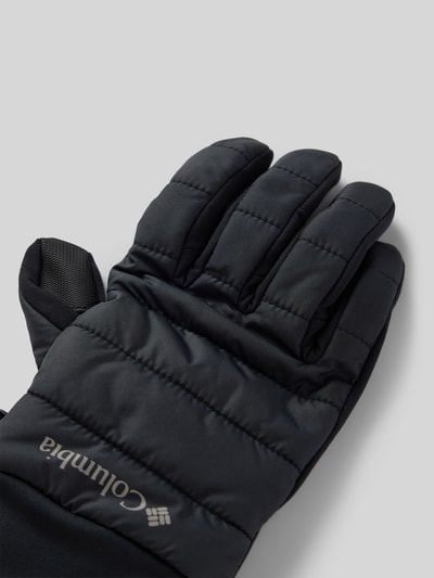 COLUMBIA Handschuhe mit Label-Print Black 3