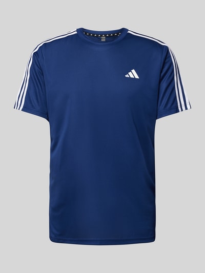 Adidas Training T-Shirt mit Logo-Print Dunkelblau 2