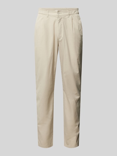 Brax Broek met steekzakken, model 'TINO' Offwhite - 2