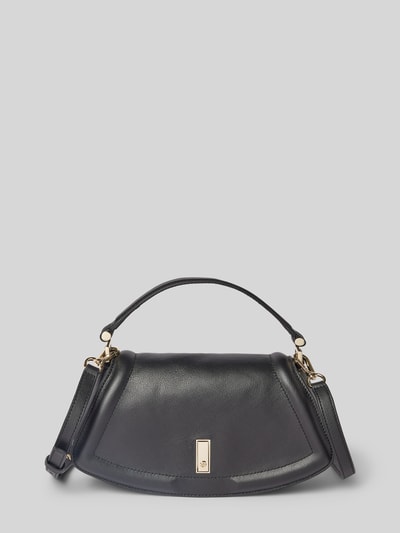 BOSS Torba z uchwytami z delikatnie fakturowanej skóry cielęcej nappa model ‘ARIELL’ Czarny 2