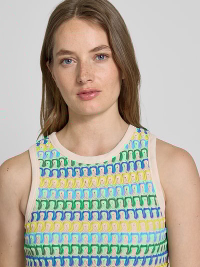 Rich & Royal Strickkleid mit Rundhalsausschnitt Blau 3