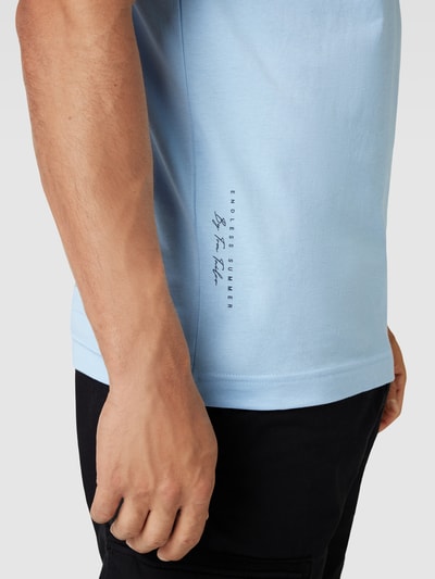 Tom Tailor T-Shirt mit Motiv-Print Bleu 3