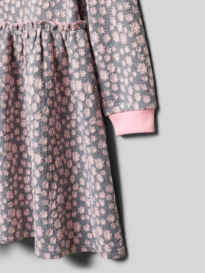 Happy Girls Midi-jurk met ronde hals Middengrijs gemêleerd - 2