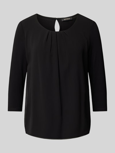 More & More Blusenshirt mit Rundhalsausschnitt Black 2