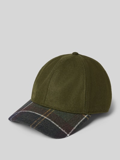 Barbour Cap aus Woll-Mix Gruen 1