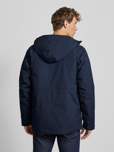 Didriksons Parka met klepzakken, model 'ADAM' Blauw - 5