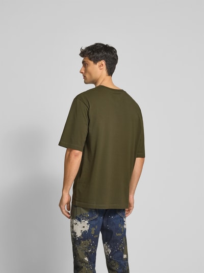 Dsquared2 T-Shirt mit Label-Print Oliv 5