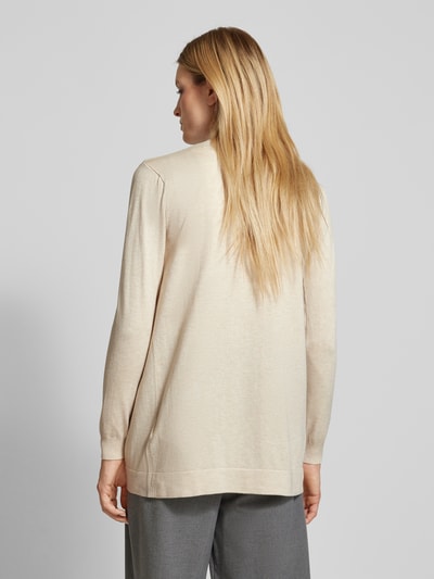 Soyaconcept Cardigan mit gerippten Abschlüssen Modell 'DOLLIE' Beige 5