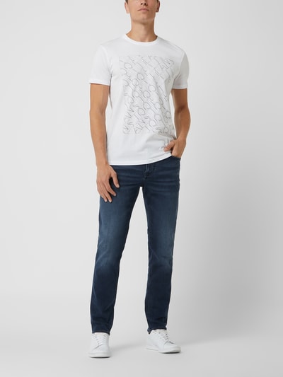 JOOP! Jeans Modern fit jeans met stretch, model 'Mitch' Rookblauw - 1