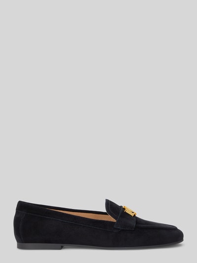 Lauren Ralph Lauren Loafers van suède van echt leer Zwart - 2