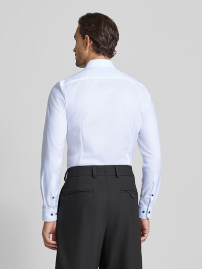 OLYMP No. Six Super slim fit zakelijk overhemd met kentkraag Wit - 5