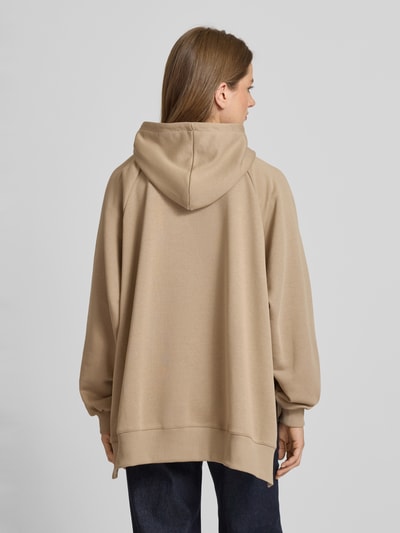 miss goodlife Oversized hoodie van puur katoen met motiefprint Zand - 5