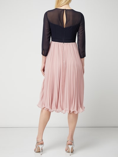 Coast Cocktailkleid mit Plisseefalten  Rose 4