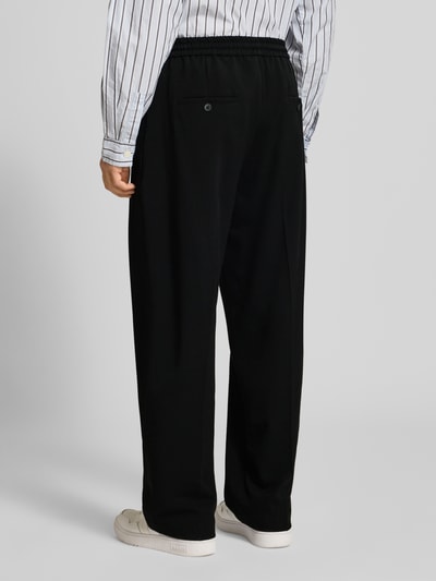 Don´t Waste Culture Straight Fit Stoffhose mit Viskose-Anteil Modell 'Yaho' Black 5