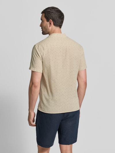 JACK & JONES Premium Koszula casualowa o kroju regular fit z mieszanki bawełny i lnu model 'SUMMER' Beżowy 5