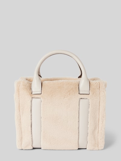 Liu Jo White Handtasche aus Kunstfell Offwhite 5