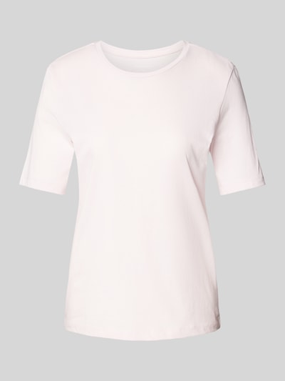 Montego T-shirt met ronde hals Rosé - 2