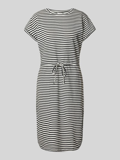 B.Young Knielanges Kleid mit Tunnelzug Modell 'PANDINNA' Black 2