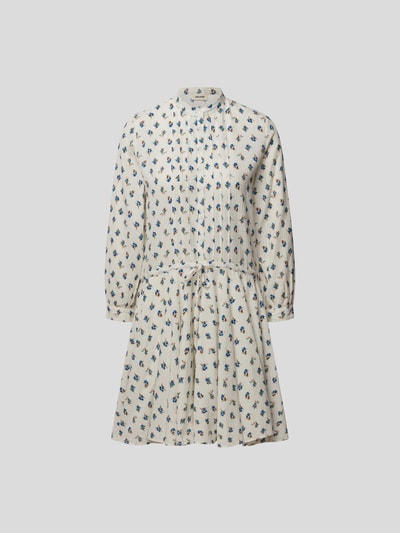 Zadig & Voltaire Hemdblusenkleid mit Stehkragen  Offwhite 2