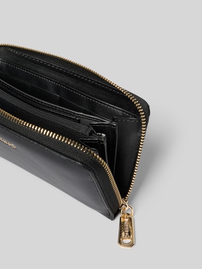 VALENTINO BAGS Portemonnee in leerlook, model 'West' Zwart - 3