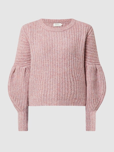 Only Korte pullover met wol, model 'Scala' Oudroze - 2