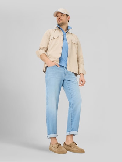 Brax Straight Fit Jeans aus Baumwoll-Mix Modell 'Cadiz' Blau 1