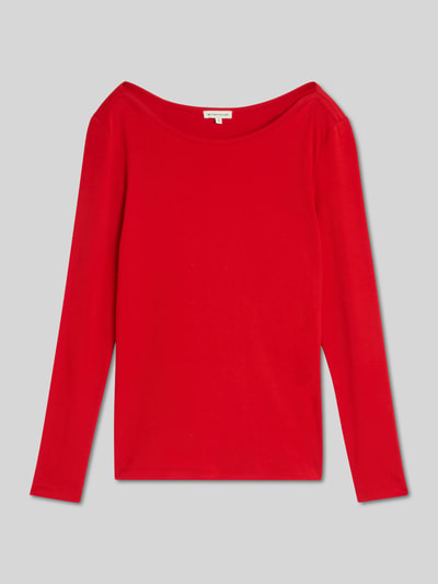 Tom Tailor Langarmshirt aus Baumwoll-Mix Rot 2