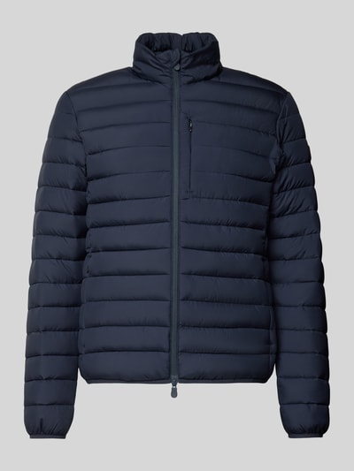 SAVE THE DUCK Kurtka pikowana z zamkiem błyskawicznym dwustronnym model ‘ERION’ Granatowy 2