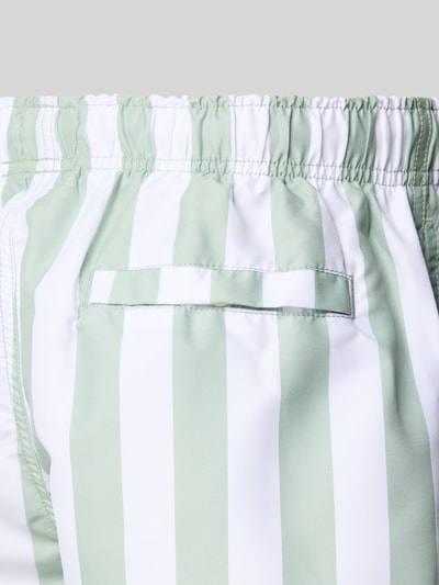 Shiwi Regular Fit Badehose mit Label-Patch Schilf 2