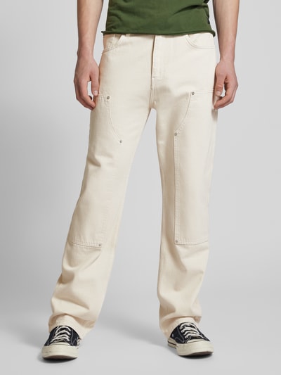 2Y Studios Regular Fit Jeans im unifarbenen Design Modell 'HALDOR' Offwhite 4