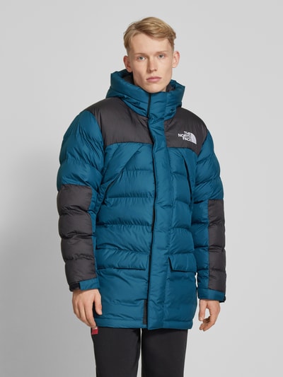 The North Face Gewatteerd jack met opstaande kraag, model 'LIMBARA' Petrol - 4